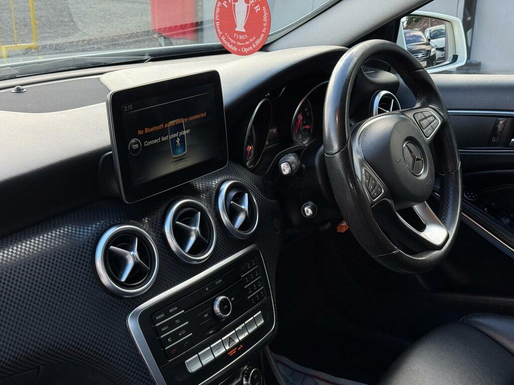 Mercedes-Benz A Class A180d Sport White #14