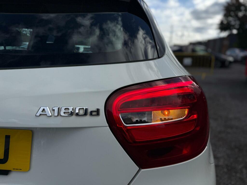 Mercedes-Benz A Class A180d Sport White #47