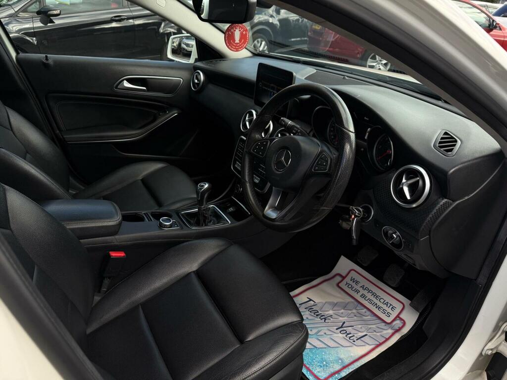 Mercedes-Benz A Class A180d Sport White #11