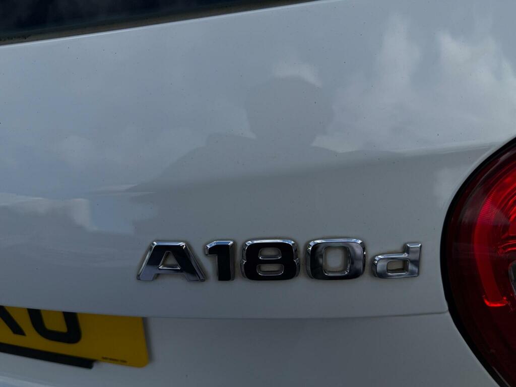 Mercedes-Benz A Class A180d Sport White #48