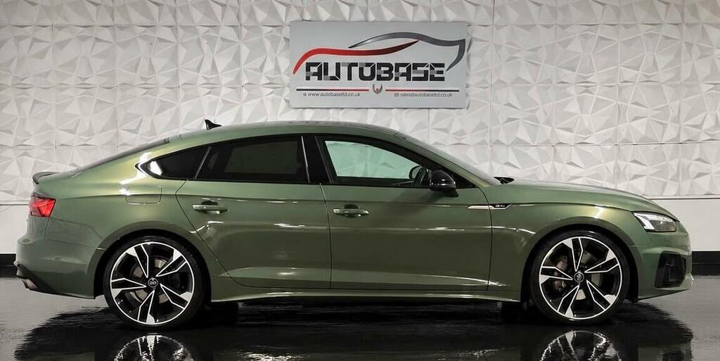 Audi A5 Black Edition Green #6