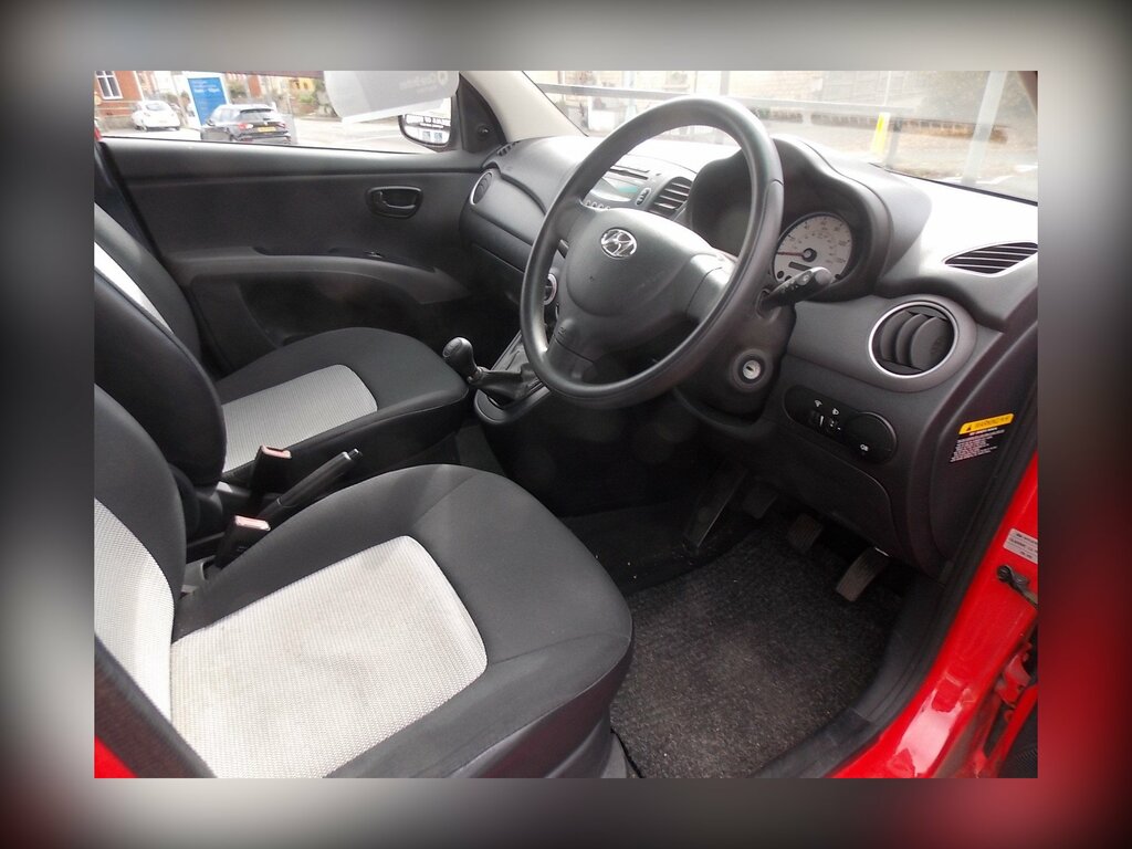 Hyundai I10 1.2 Classic Hatchback Euro 4 77 Red #5