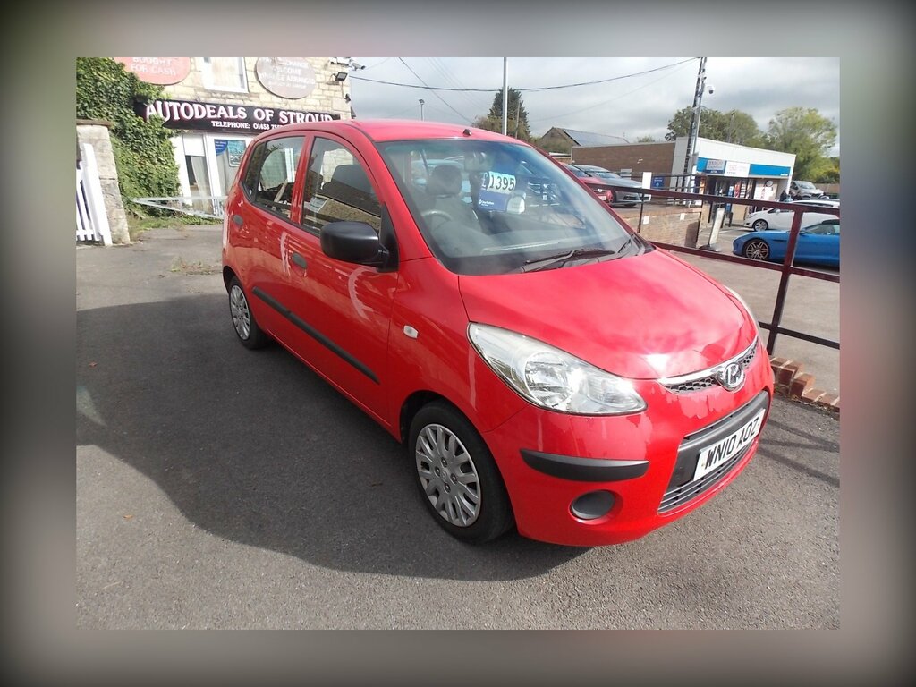 Hyundai I10 1.2 Classic Hatchback Euro 4 77 Red