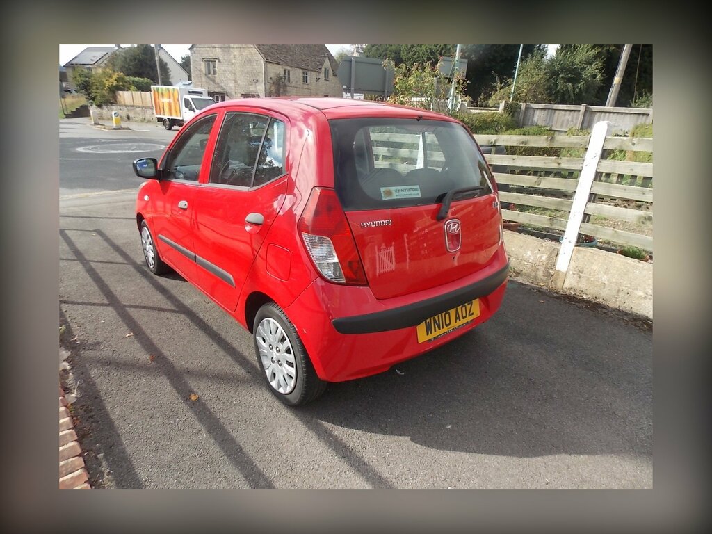 Hyundai I10 1.2 Classic Hatchback Euro 4 77 Red #4