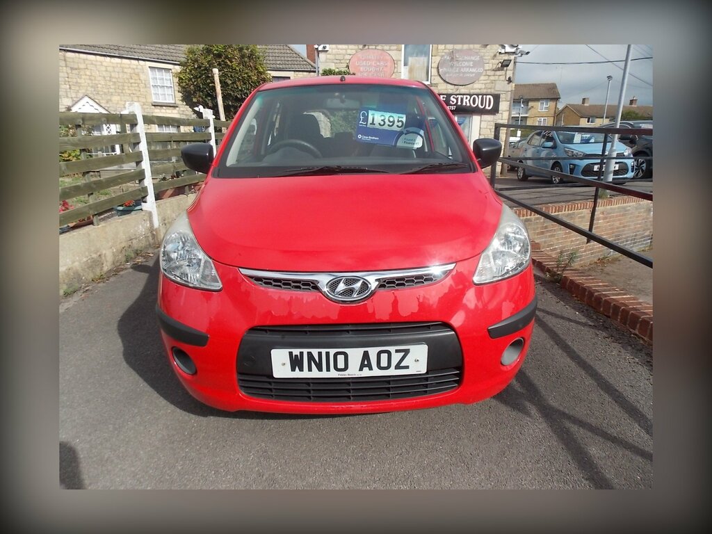 Hyundai I10 1.2 Classic Hatchback Euro 4 77 Red #3
