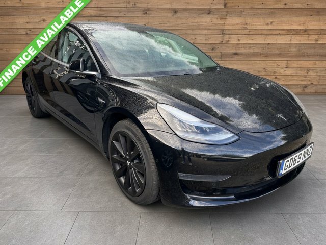 Tesla Model 3 Motor Long Range Saloon Black