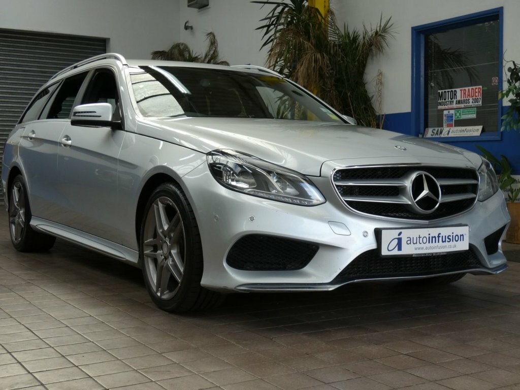 Mercedes-Benz E Class 3L Amg Sport Silver #2