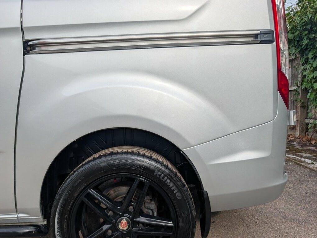 Ford Transit Custom 290 L2 Mwb H2 Medium Roof Trend 130Ps 6 Speed Pane Silver #49
