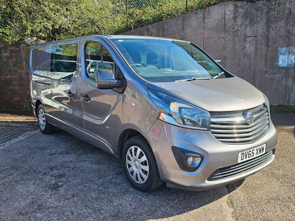 Vauxhall Vivaro 1.6 Cdti 2900 Biturbo Ecoflex Sportive Crew Van L2 Grey