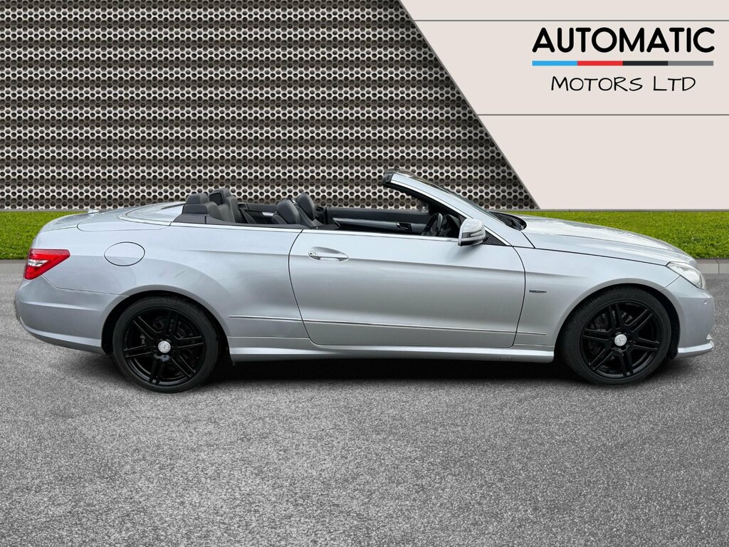 Mercedes-Benz E Class 2.1 E220 Cdi Blueefficiency Sport Cabriolet Di Silver #5