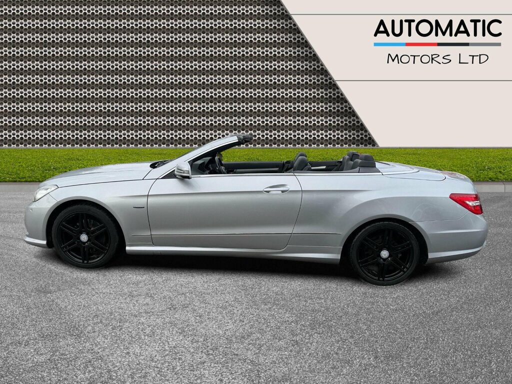 Mercedes-Benz E Class 2.1 E220 Cdi Blueefficiency Sport Cabriolet Di Silver #6