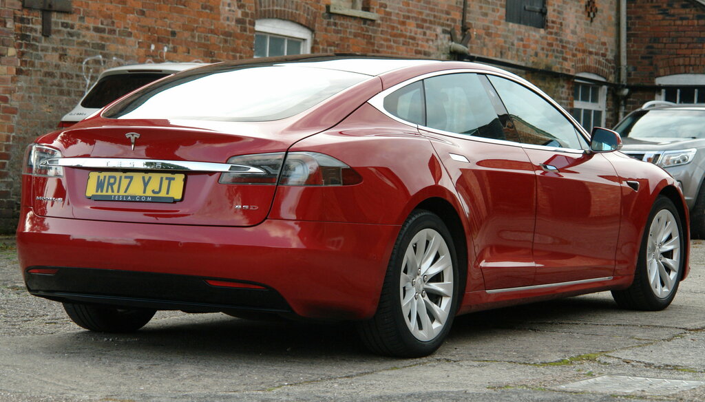 Tesla Model S Hatchback 90D Dual Motor 4Wd 201767 Silver #18