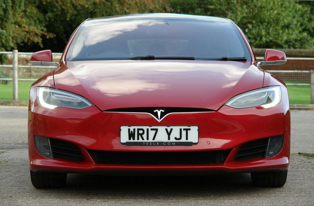 Tesla Model S Hatchback 90D Dual Motor 4Wd 201767 Silver #4