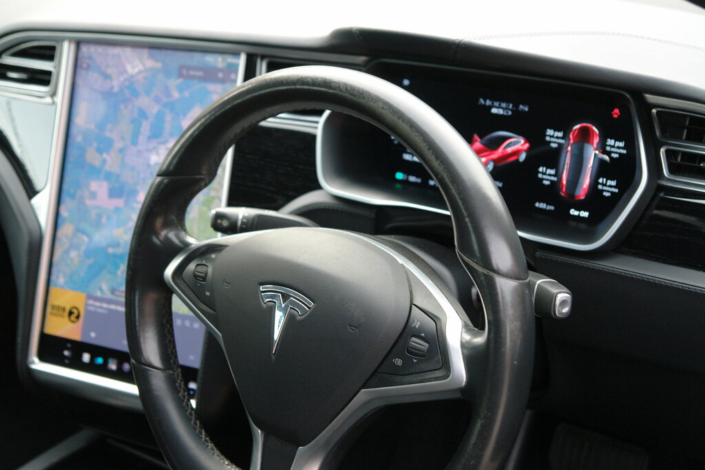 Tesla Model S Hatchback 90D Dual Motor 4Wd 201767 Silver #64
