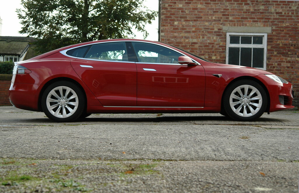 Tesla Model S Hatchback 90D Dual Motor 4Wd 201767 Silver #2