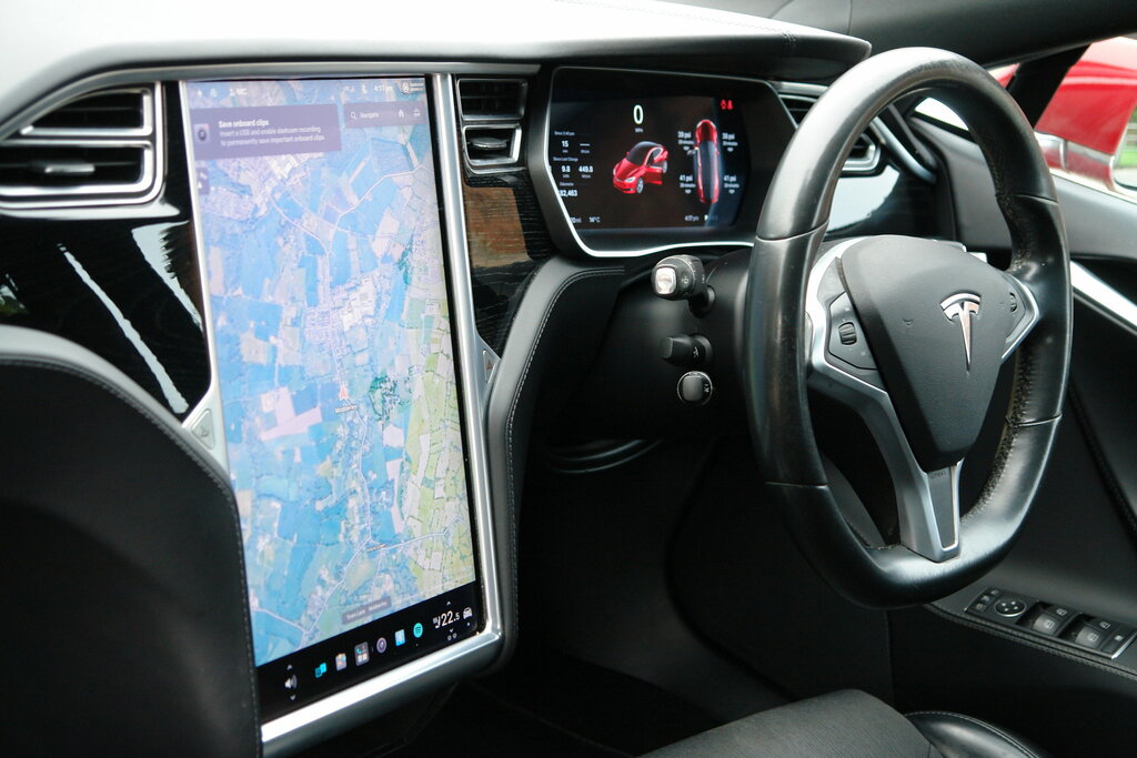 Tesla Model S Hatchback 90D Dual Motor 4Wd 201767 Silver #17