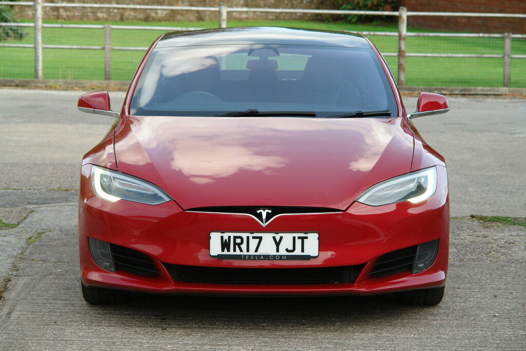 Tesla Model S Hatchback 90D Dual Motor 4Wd 201767 Silver #26
