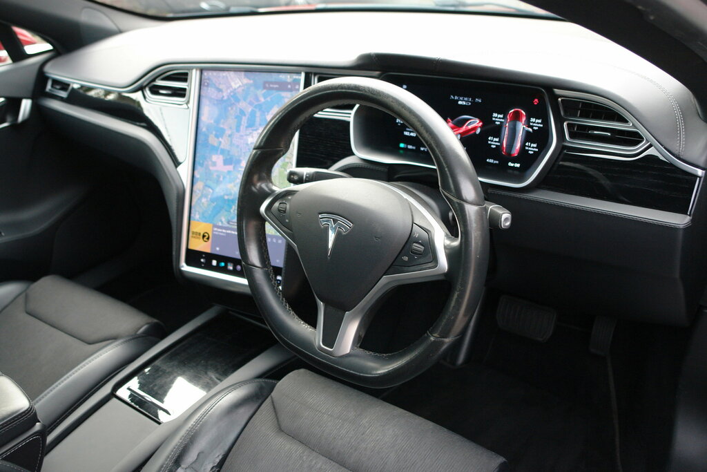 Tesla Model S Hatchback 90D Dual Motor 4Wd 201767 Silver #7