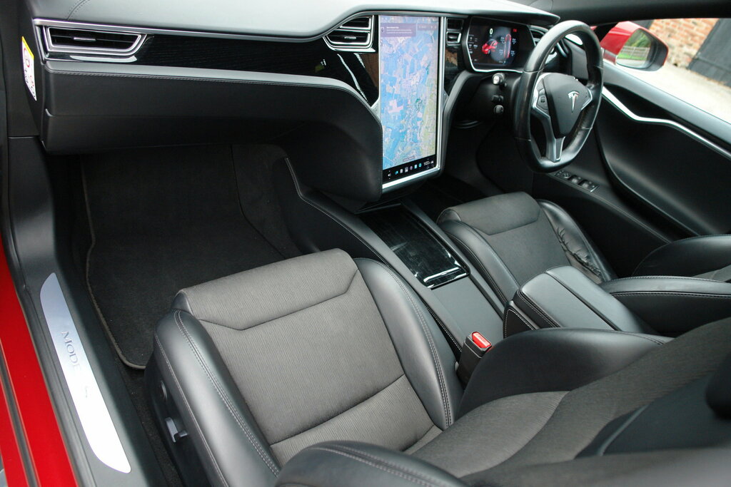 Tesla Model S Hatchback 90D Dual Motor 4Wd 201767 Silver #16