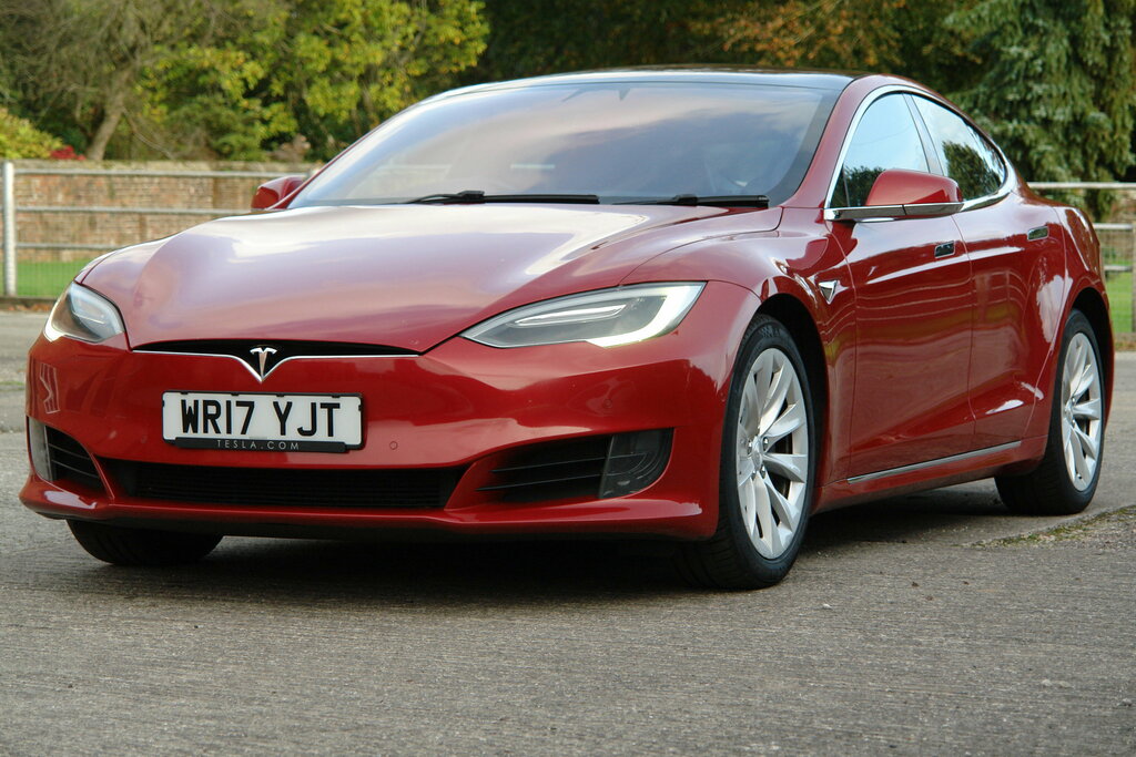 Tesla Model S Hatchback 90D Dual Motor 4Wd 201767 Silver #19