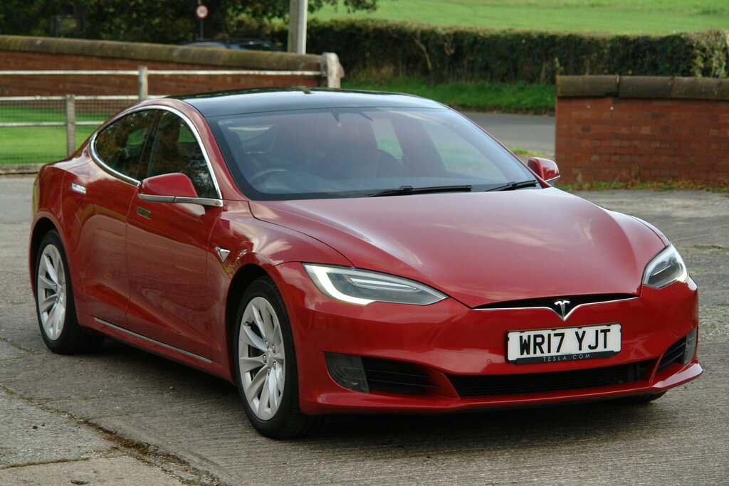 Tesla Model S Hatchback 90D Dual Motor 4Wd 201767 Silver #20
