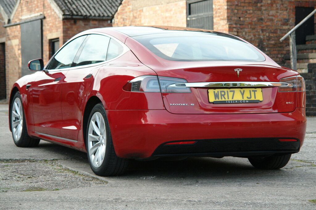 Tesla Model S Hatchback 90D Dual Motor 4Wd 201767 Silver #3