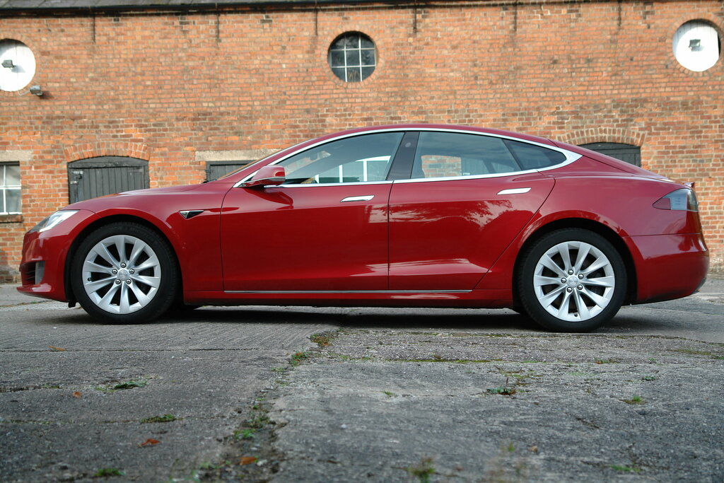 Tesla Model S Hatchback 90D Dual Motor 4Wd 201767 Silver #14