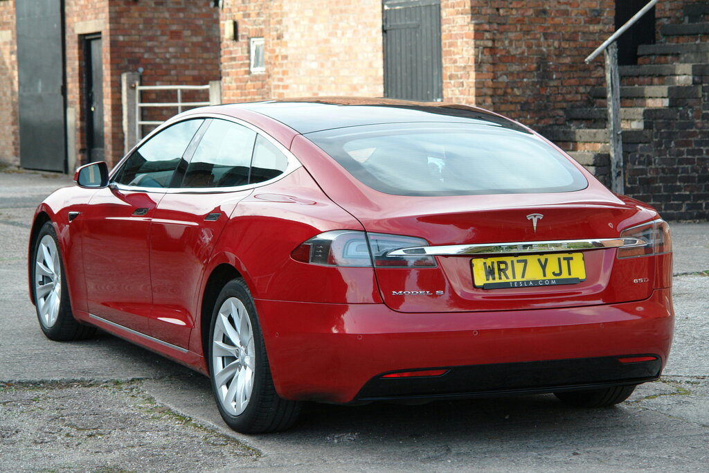 Tesla Model S Hatchback 90D Dual Motor 4Wd 201767 Silver #21