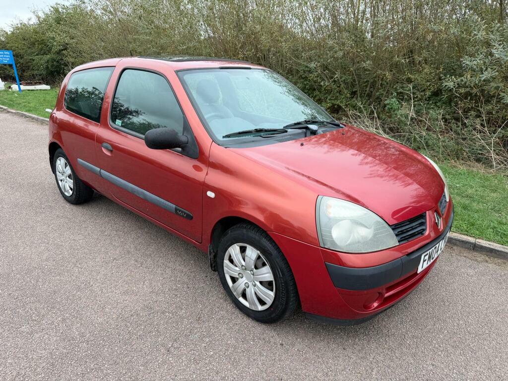 Renault Clio 1.2 16V Expression Red