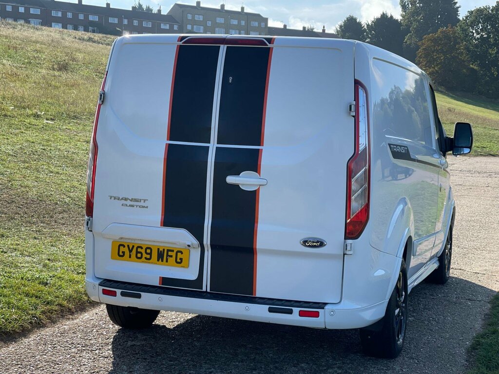 Ford Transit Custom 2.0 290 Ecoblue Sport L1 H1 Euro 6 Ss White #4