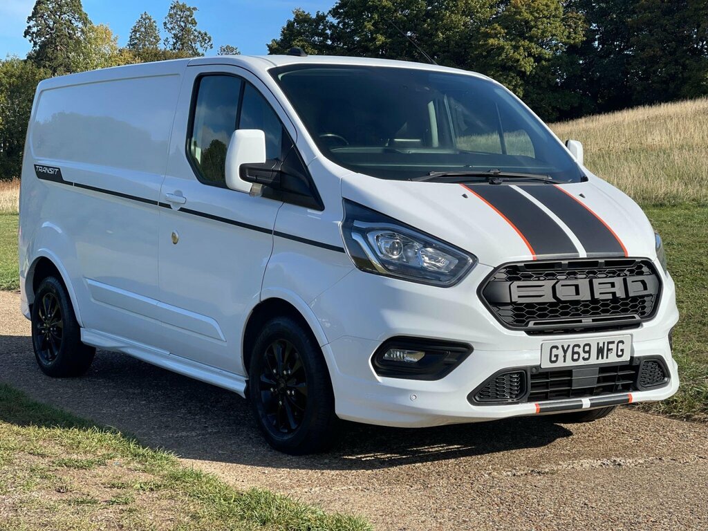 Ford Transit Custom 2.0 290 Ecoblue Sport L1 H1 Euro 6 Ss White #2