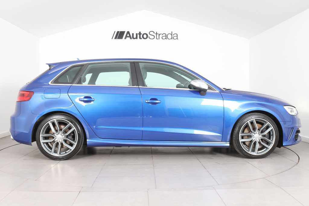 Audi A3 S3 Sportback Quattro Blue #4