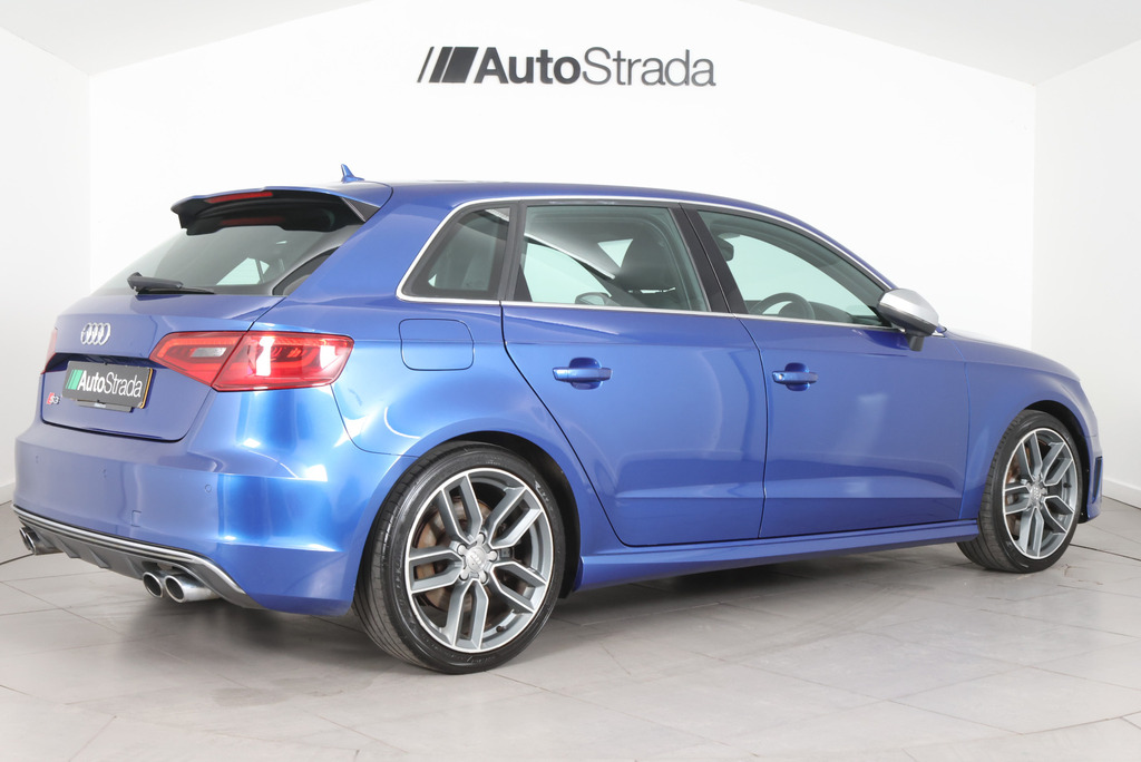 Audi A3 S3 Sportback Quattro Blue #5
