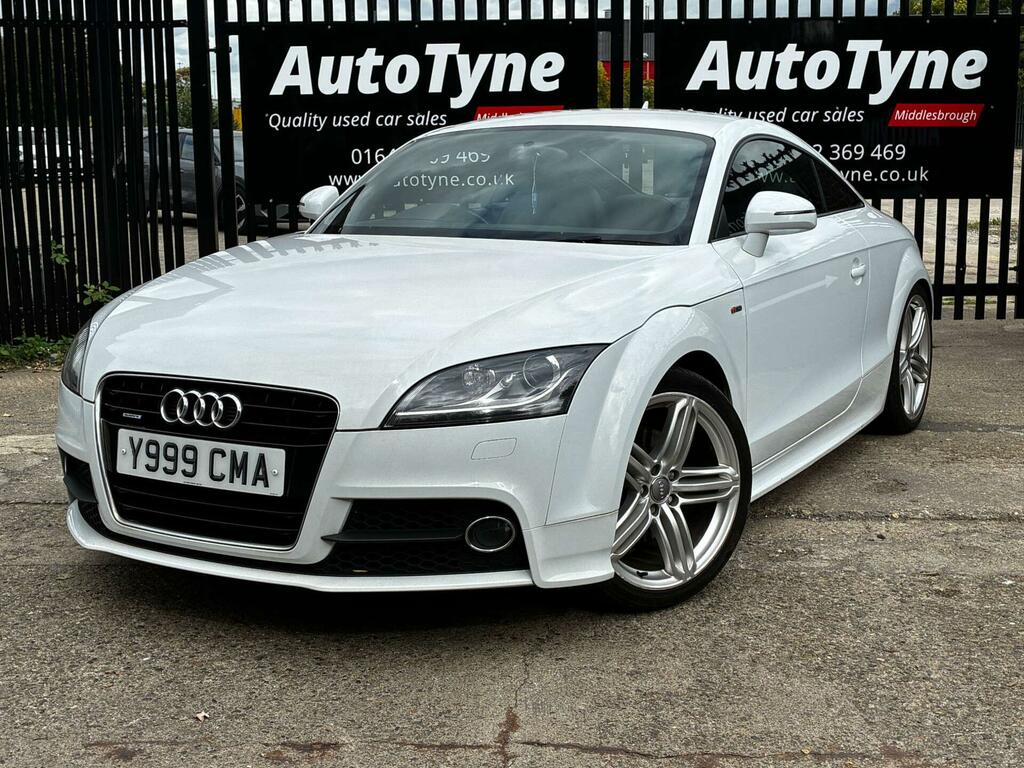 Audi TT Mercedes-benz Audi Tt 2.0 Tdi Black Edition Coupe White #3