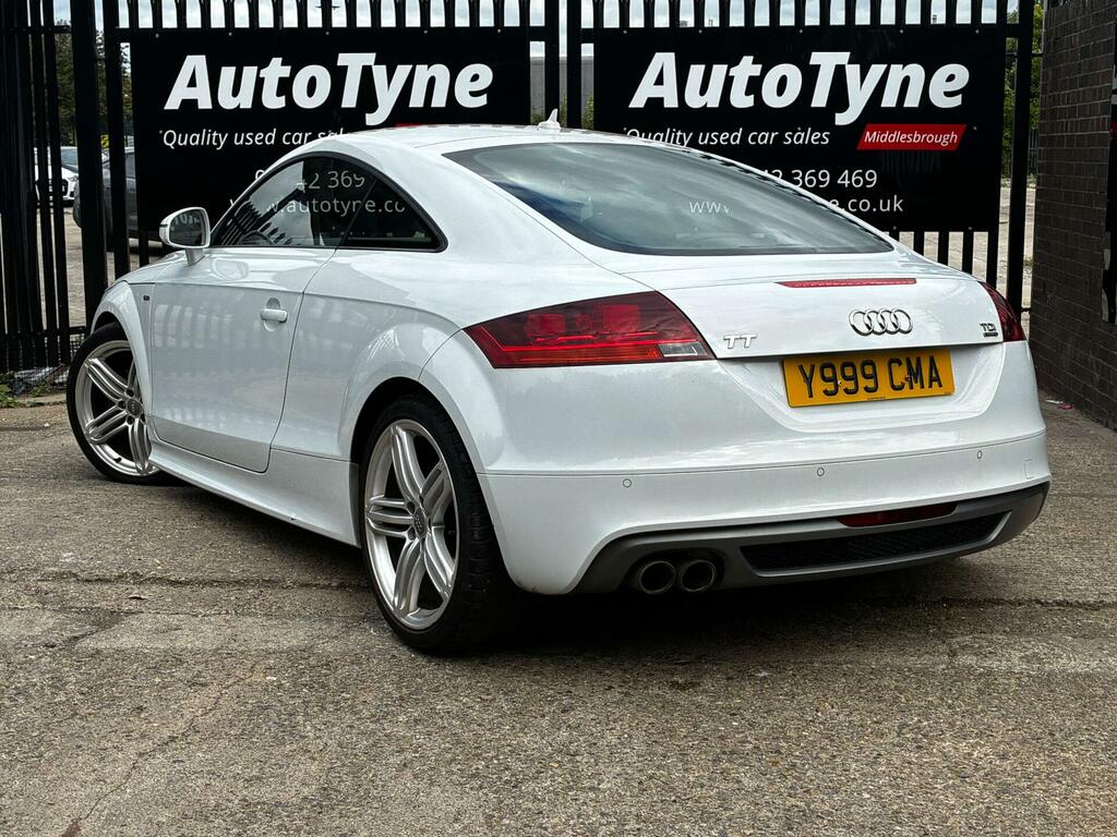 Audi TT Mercedes-benz Audi Tt 2.0 Tdi Black Edition Coupe White #6