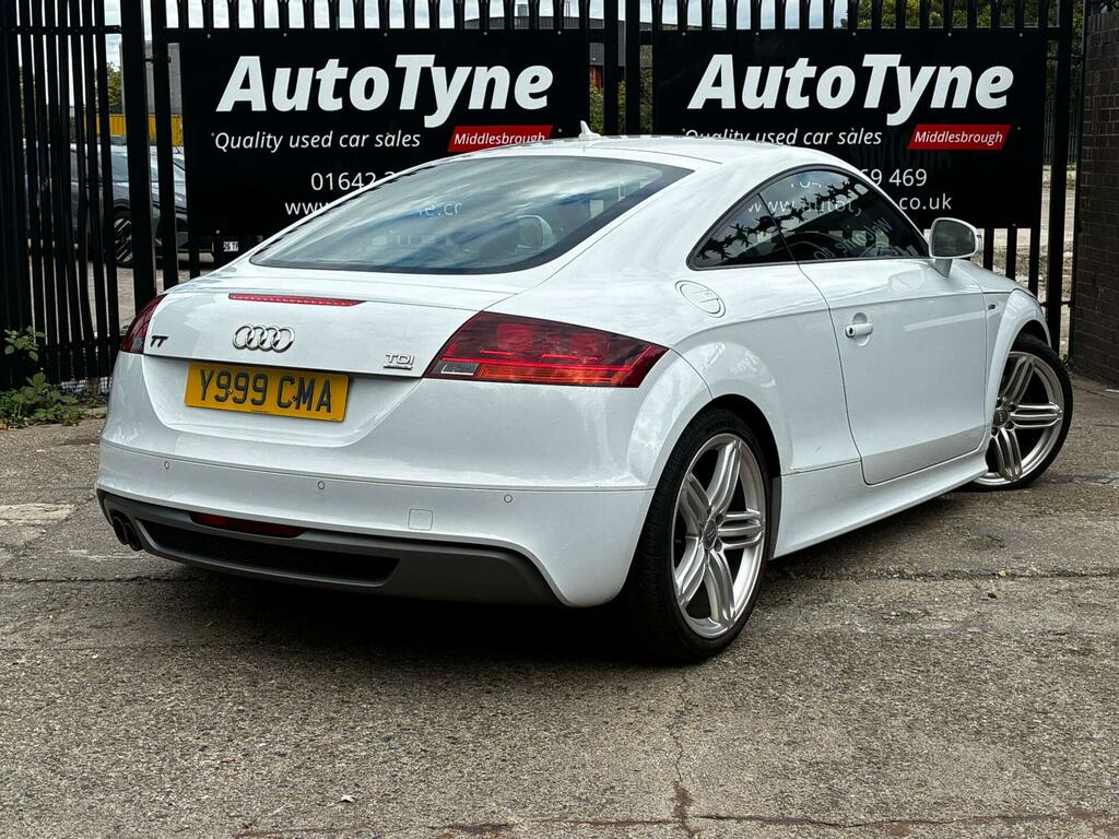 Audi TT Mercedes-benz Audi Tt 2.0 Tdi Black Edition Coupe White #10