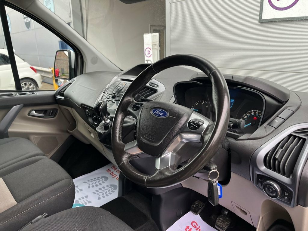 Ford Transit Custom 2.0 310 Kombi Tdci 104 Bhp.9 Seatsair Coneur Silver #7
