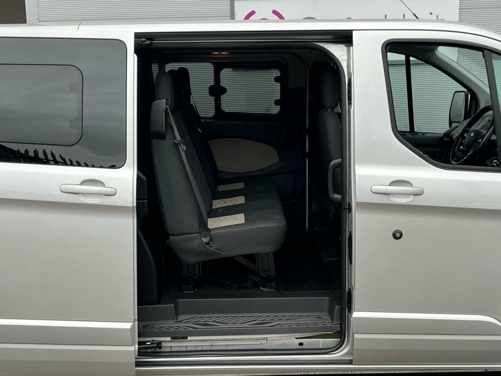 Ford Transit Custom 2.0 310 Kombi Tdci 104 Bhp.9 Seatsair Coneur Silver #18