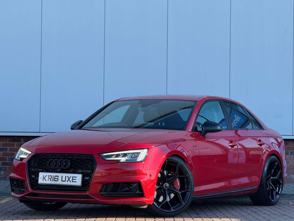 Audi A4 S Line Tdi Quattro 4Wd Red #3