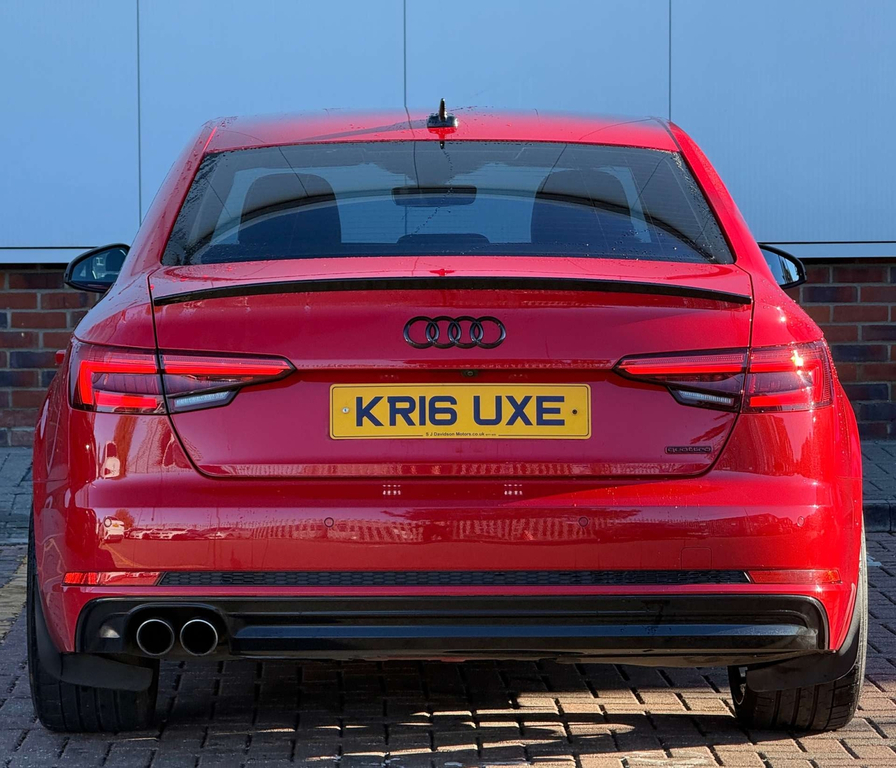 Audi A4 S Line Tdi Quattro 4Wd Red #5