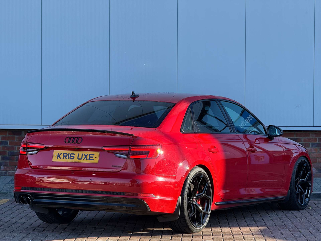 Audi A4 S Line Tdi Quattro 4Wd Red #6