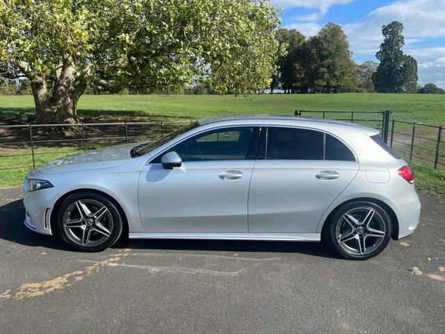 Mercedes-Benz A Class 2020 1.3 A200 Amg Line Hatchback Silver #2