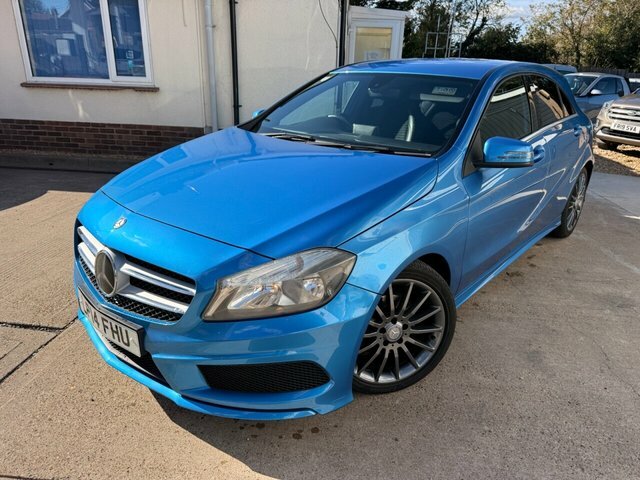 Mercedes-Benz A Class 1.8 A200 Cdi Amg Sport Hatchback 7G-dct Blue #2