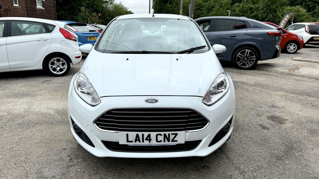 Ford Fiesta 1.2 Zetec 2014 White #3