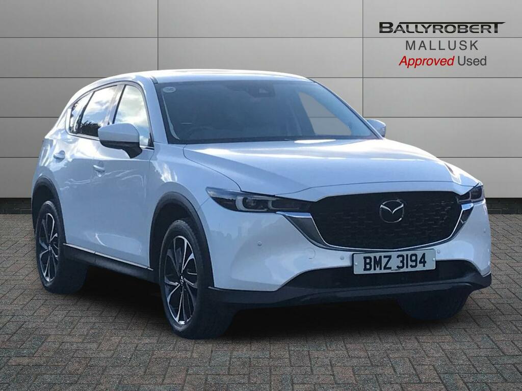 Mazda CX-5 2.0 E-skyactiv G Mhev Exclusive-line White