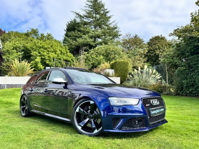 Audi RS4 Avant 4.2 Fsi V8 Estate S Tronic Quattro Euro Blue
