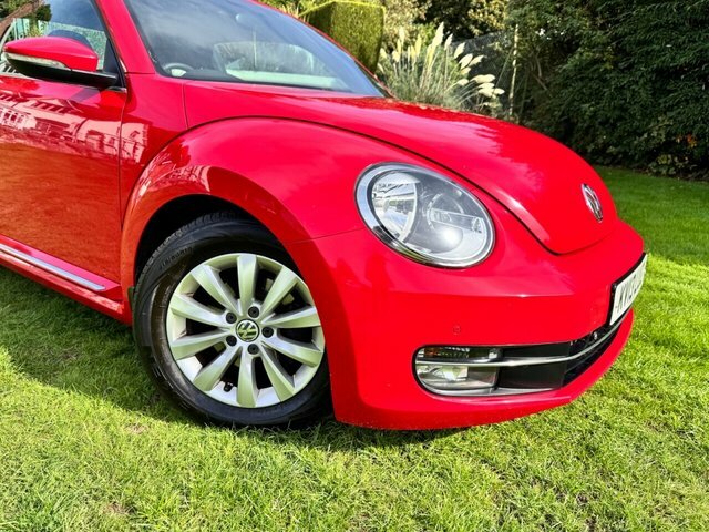 Volkswagen Beetle 1.6 Tdi Bluemotion Tech Design Hatchback Diese Red #6