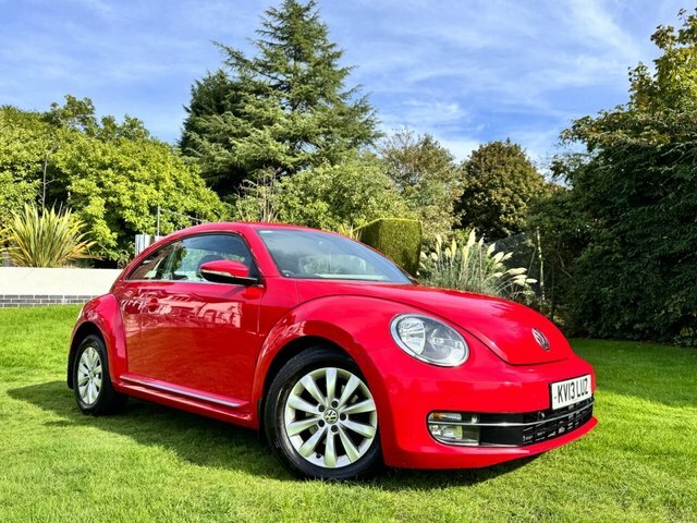 Volkswagen Beetle 1.6 Tdi Bluemotion Tech Design Hatchback Diese Red