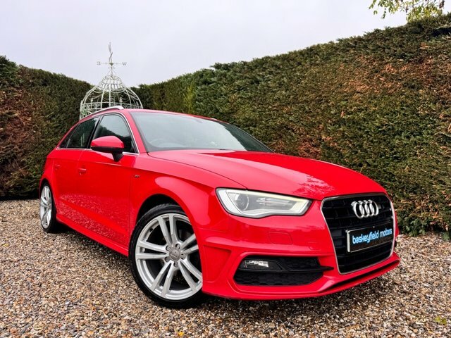 Audi A3 2.0 Tdi S Line Sportback Euro 5 Red