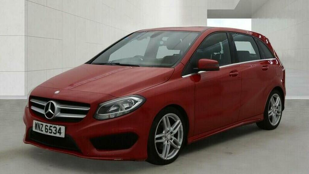 Mercedes-Benz B Class 1.5 B180d Amg Line 7G-dct Euro 6 Ss Red #2